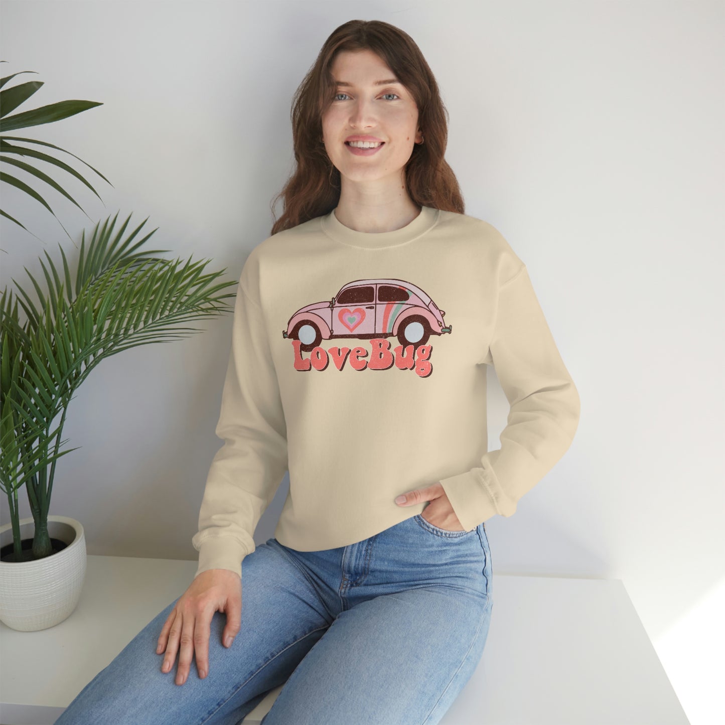 "Love Bug" Unisex Heavy Blend™ Crewneck Sweatshirt