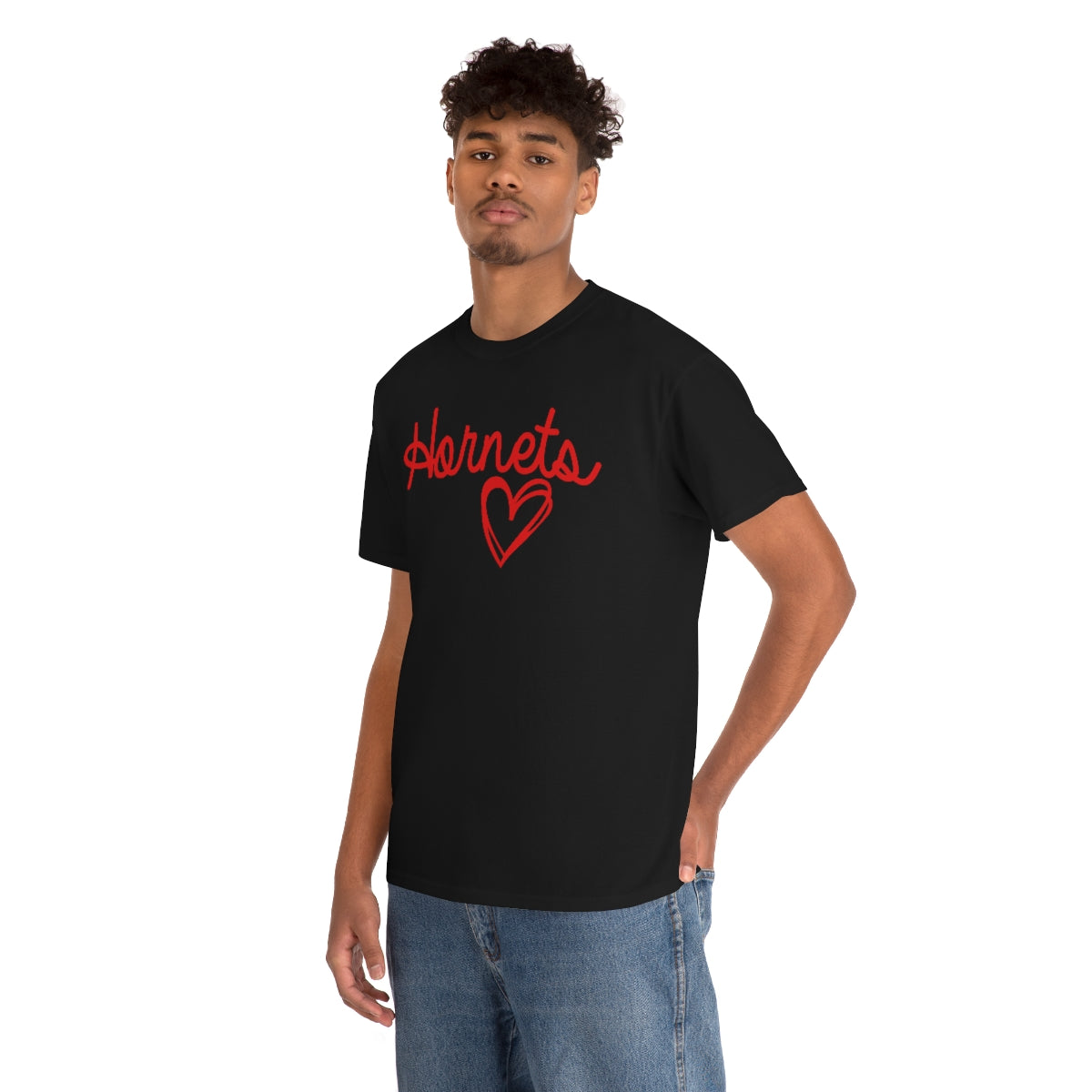 Hornet Heart Unisex Heavy Cotton Tee