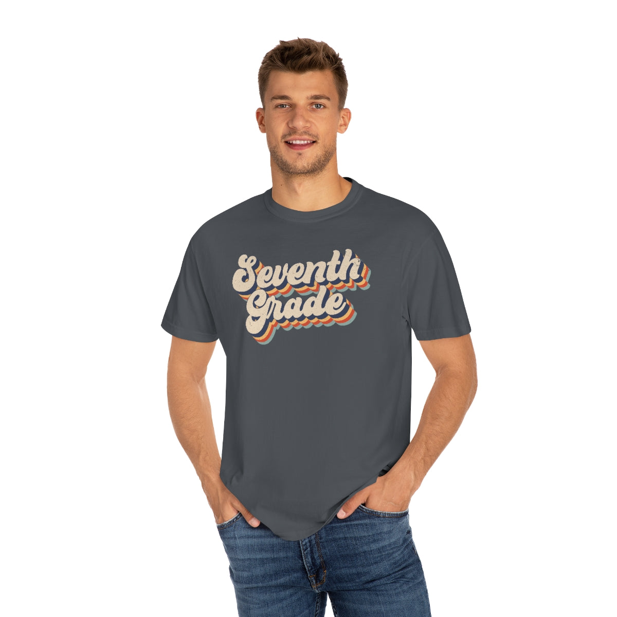 Retro Seventh Grade Unisex Garment-Dyed Comfort Colors PREMIUM T-shirt