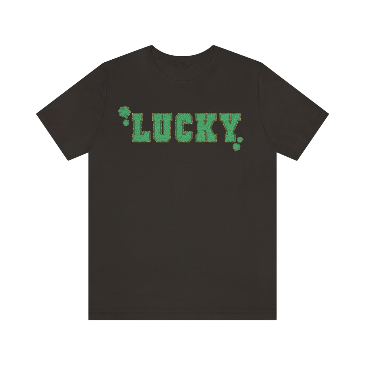 St. Patrick's Day "Lucky" Unisex Jersey Short Sleeve Tee