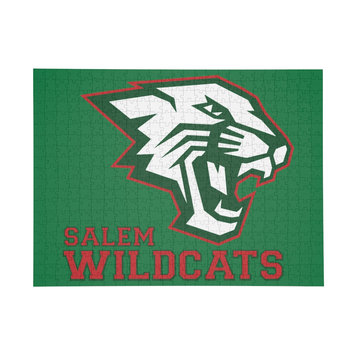 Salem Wildcats - Green Puzzle (96, 252, 500, 1000-Piece)