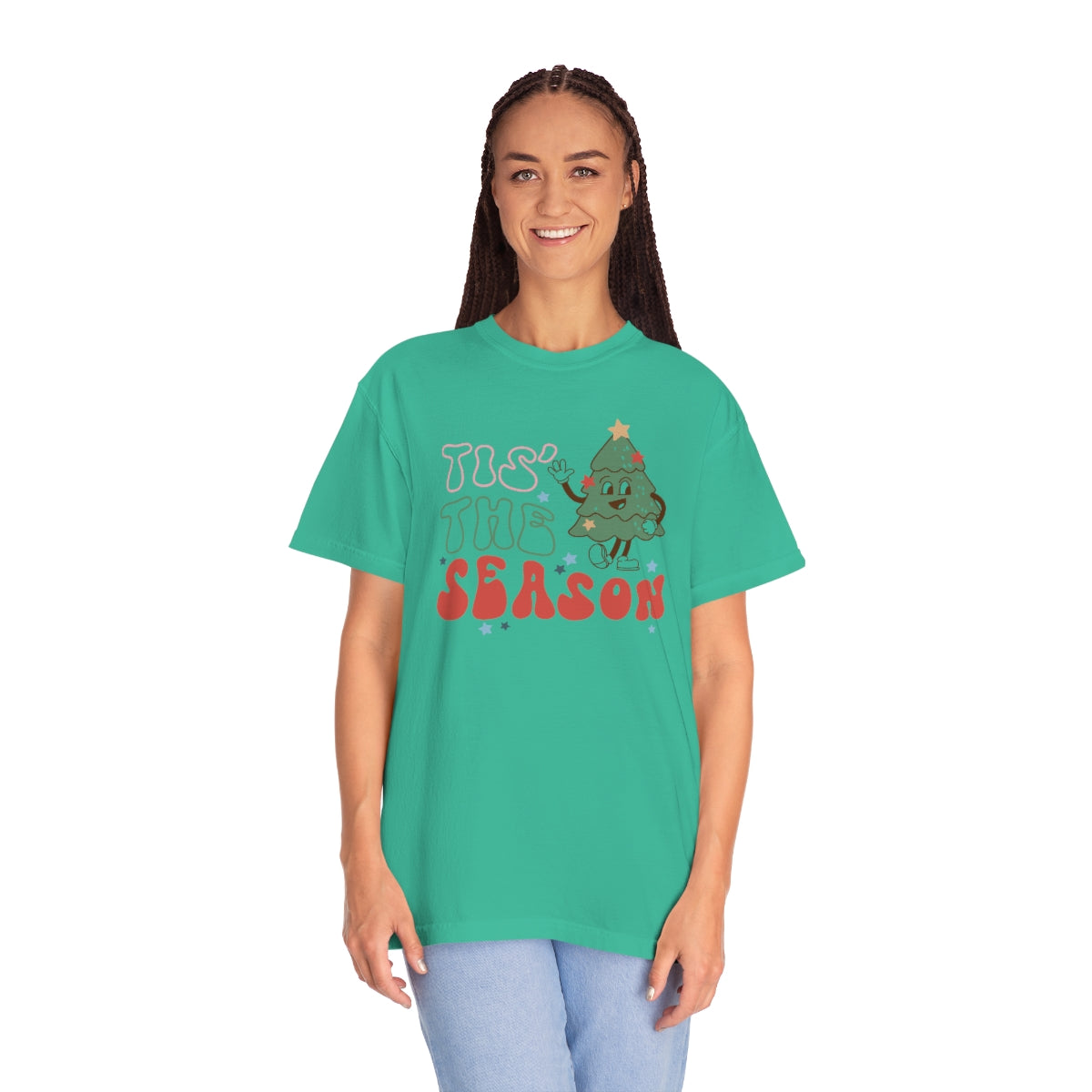 Tis the Season Christmas Unisex Garment-Dyed Comfort Colors PREMIUM T-shirt