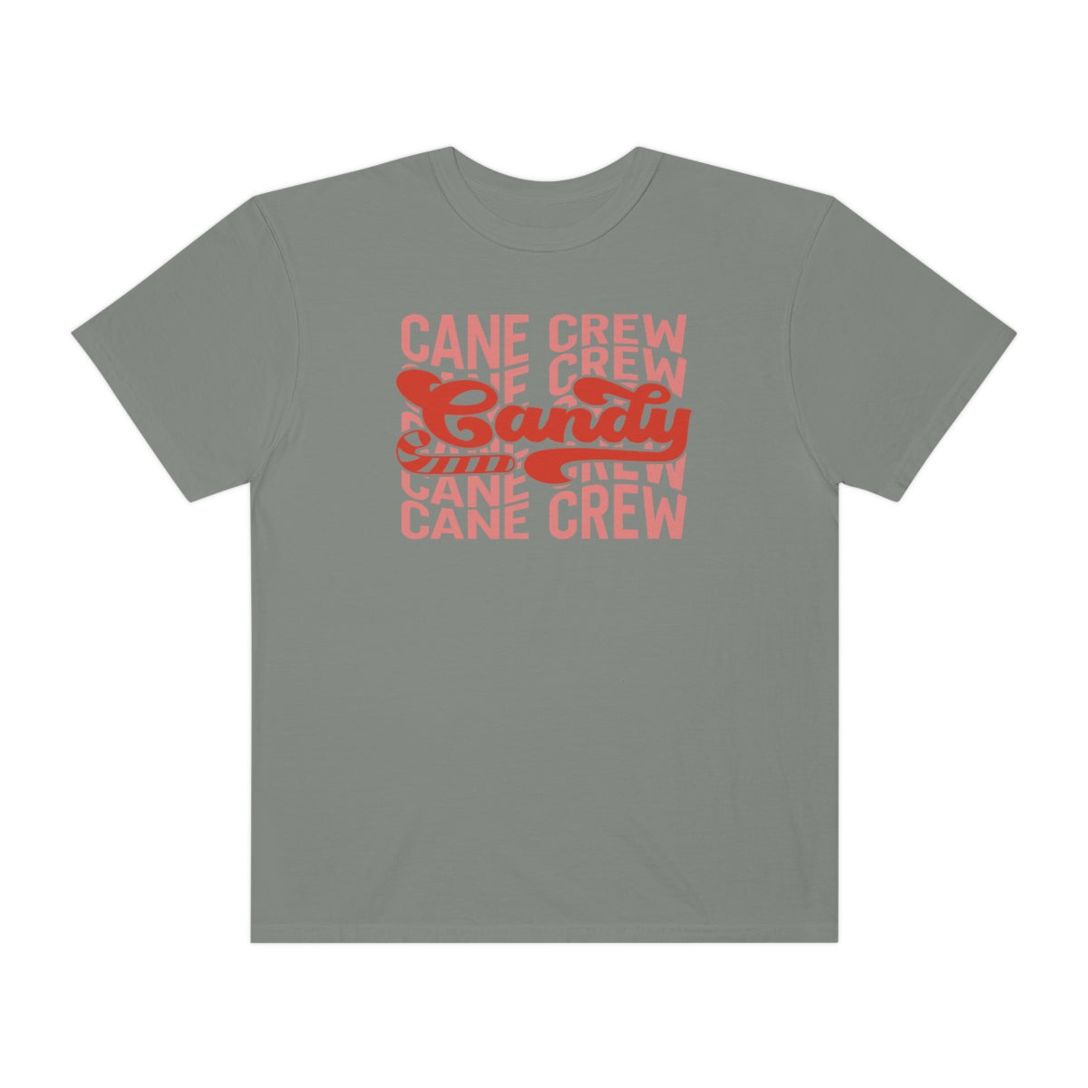 Candy Cane Crew Unisex Garment-Dyed Comfort Colors PREMIUM T-shirt