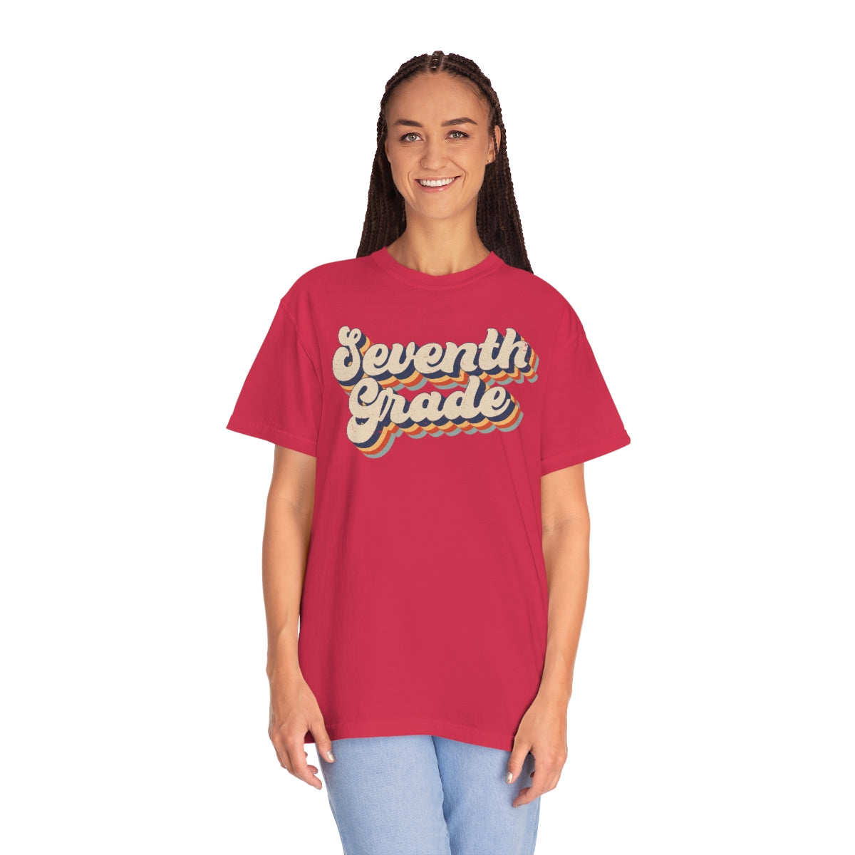 Retro Seventh Grade Unisex Garment-Dyed Comfort Colors PREMIUM T-shirt