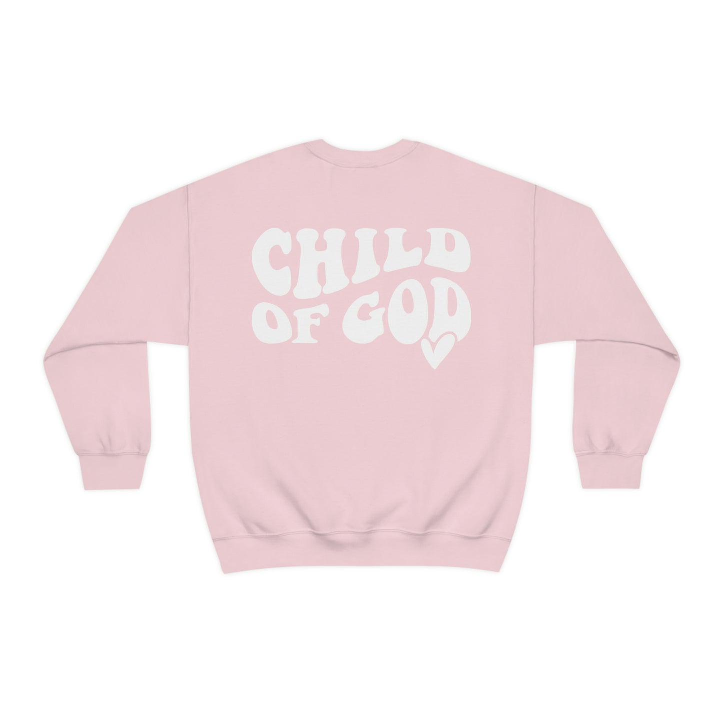 Front and Back Image "Child of God" Unisex Heavy Blend™ Crewneck Sweatshirt