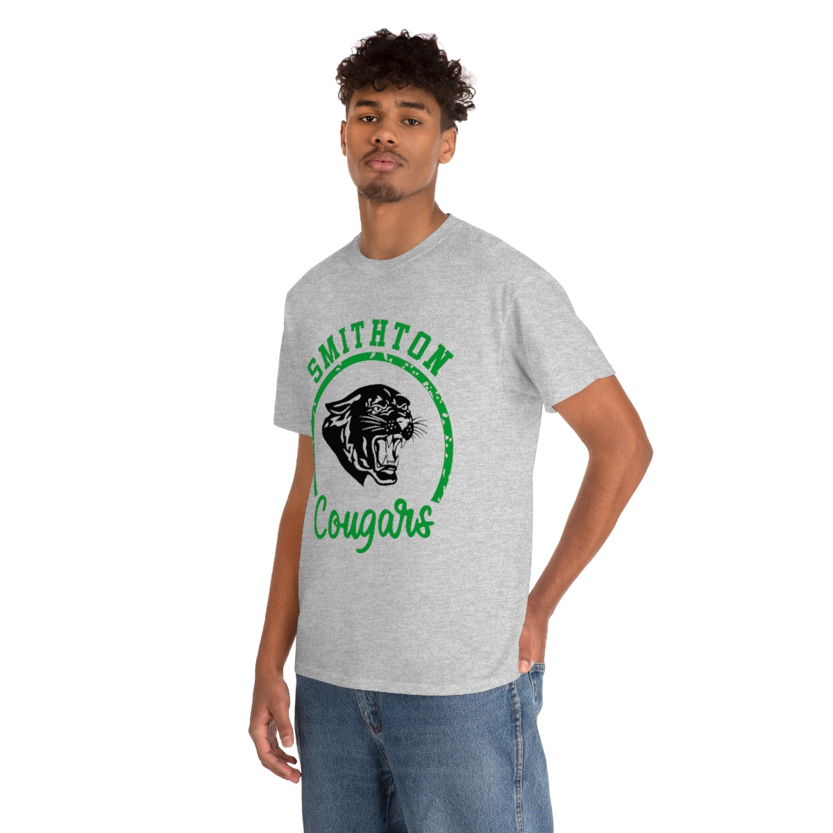 Smithton Cougars Unisex Heavy Cotton Tee