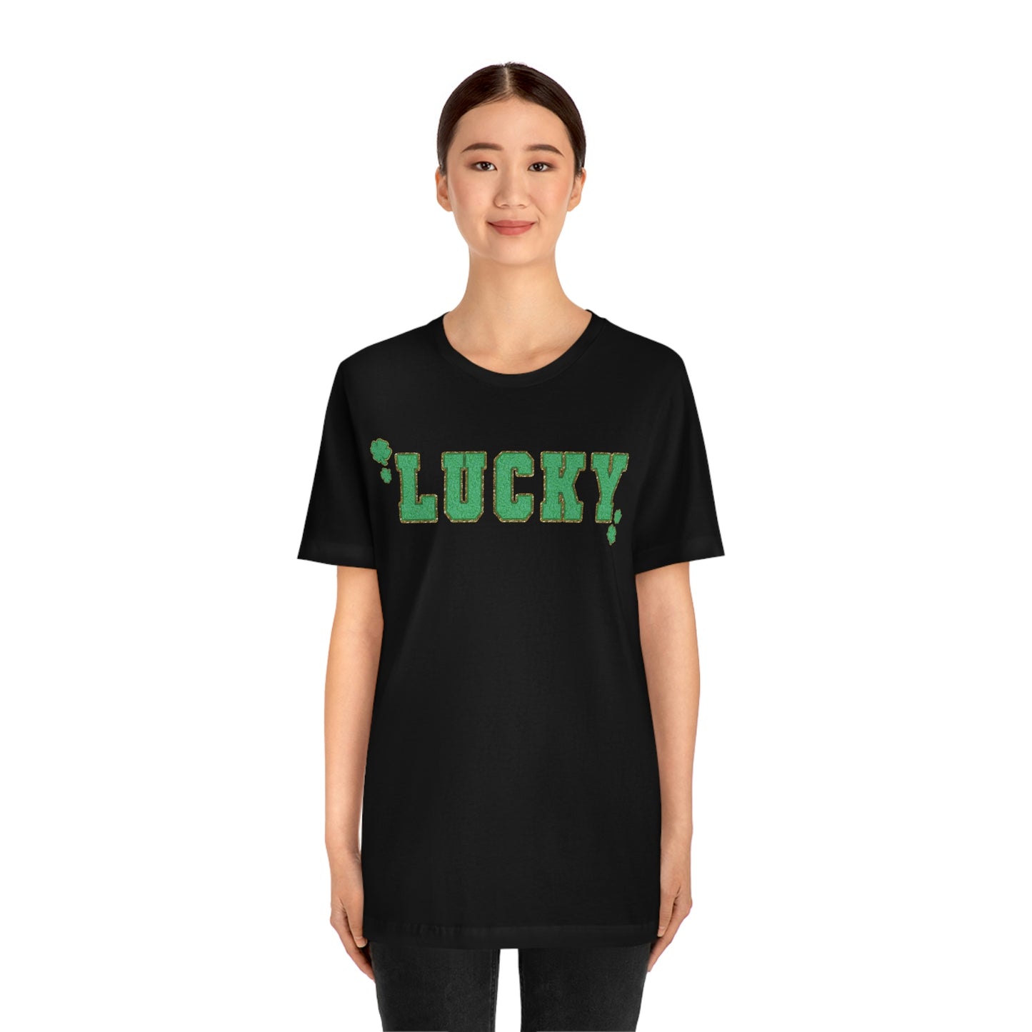 St. Patrick's Day "Lucky" Unisex Jersey Short Sleeve Tee