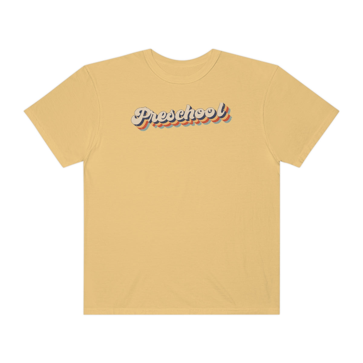 Retro Preschool Unisex Garment-Dyed Comfort Colors PREMIUM T-shirt