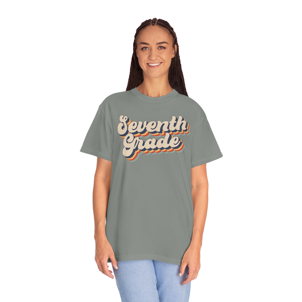 Retro Seventh Grade Unisex Garment-Dyed Comfort Colors PREMIUM T-shirt