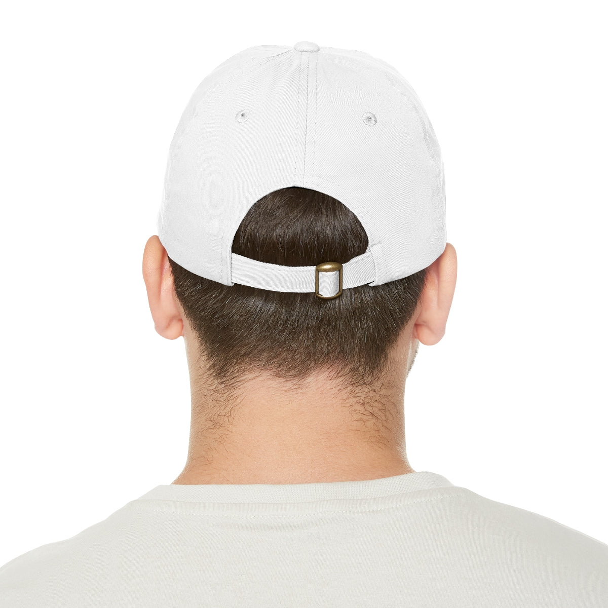 Freeburg Midget Cursive Dad Hat with Leather Patch