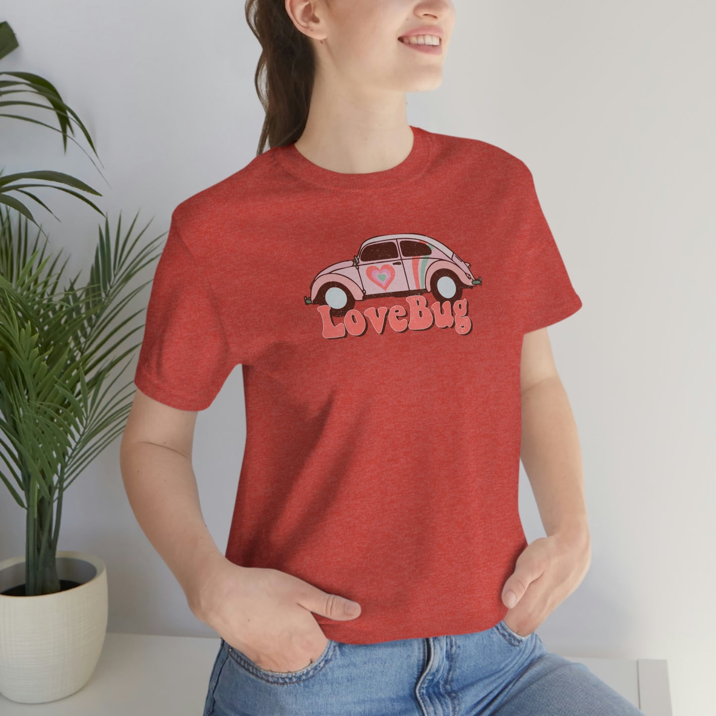 "Love Bug"  Unisex Jersey Short Sleeve Tee