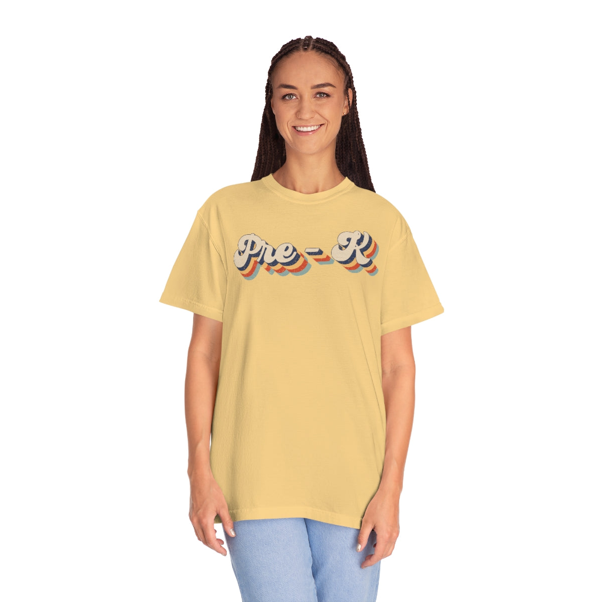 Retro Pre-K Unisex Garment-Dyed Comfort Colors PREMIUM T-shirt