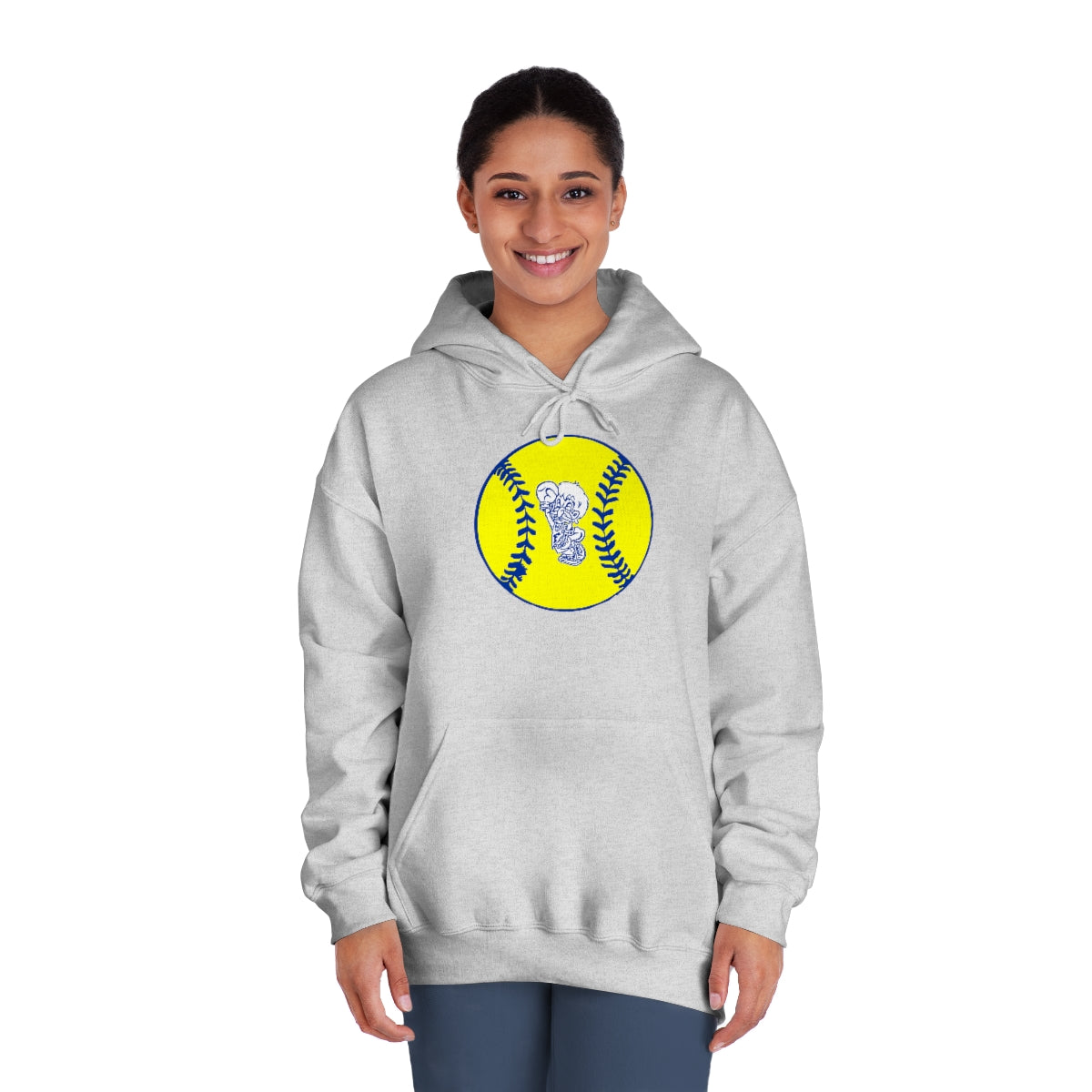 Freeburg Midgets Softball Unisex DryBlend® Hooded Sweatshirt