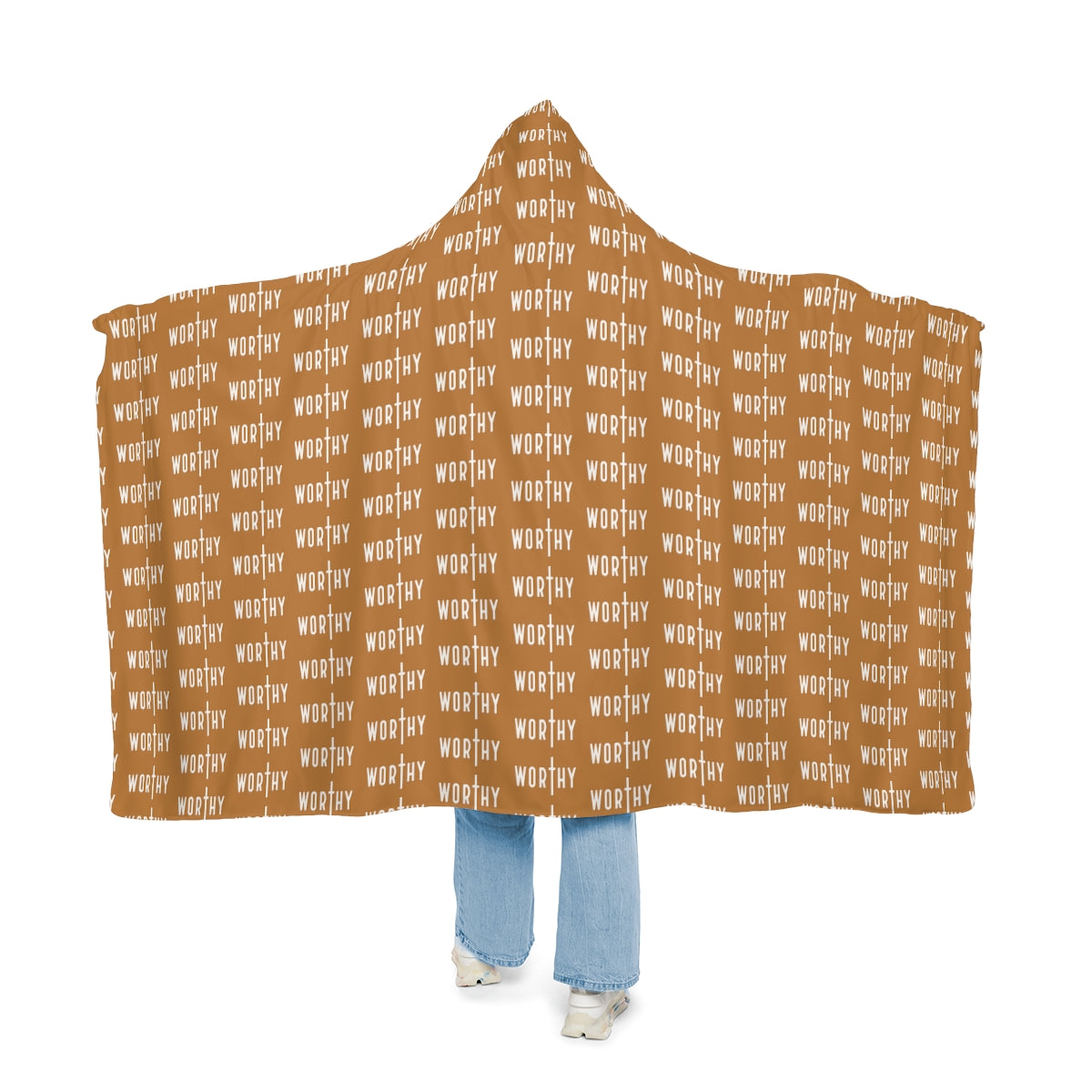 Light Brown Worthy Snuggle Blanket