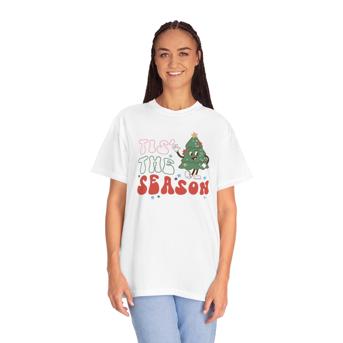 Tis the Season Christmas Unisex Garment-Dyed Comfort Colors PREMIUM T-shirt