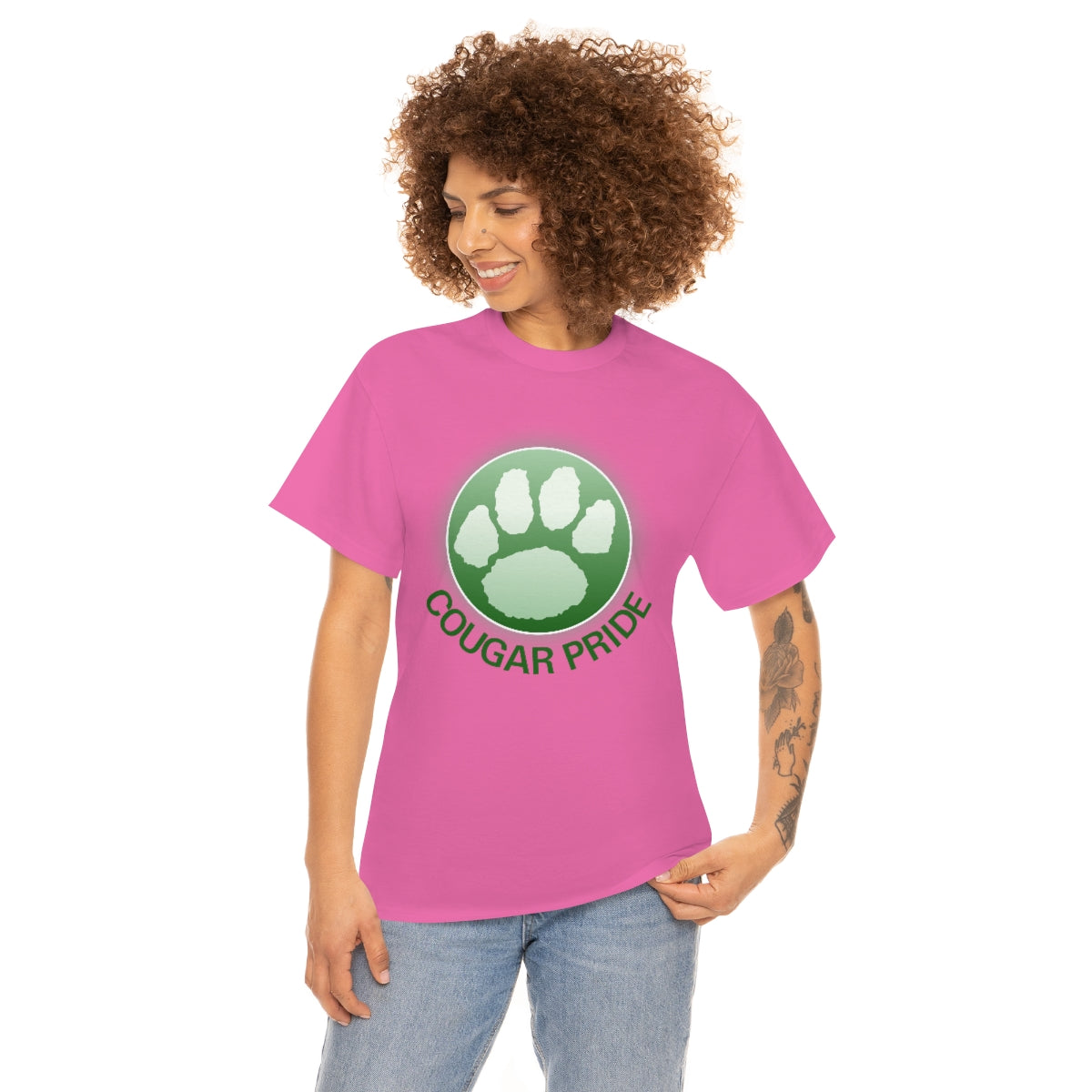 Smithton Cougar Pride Unisex Heavy Cotton Tee