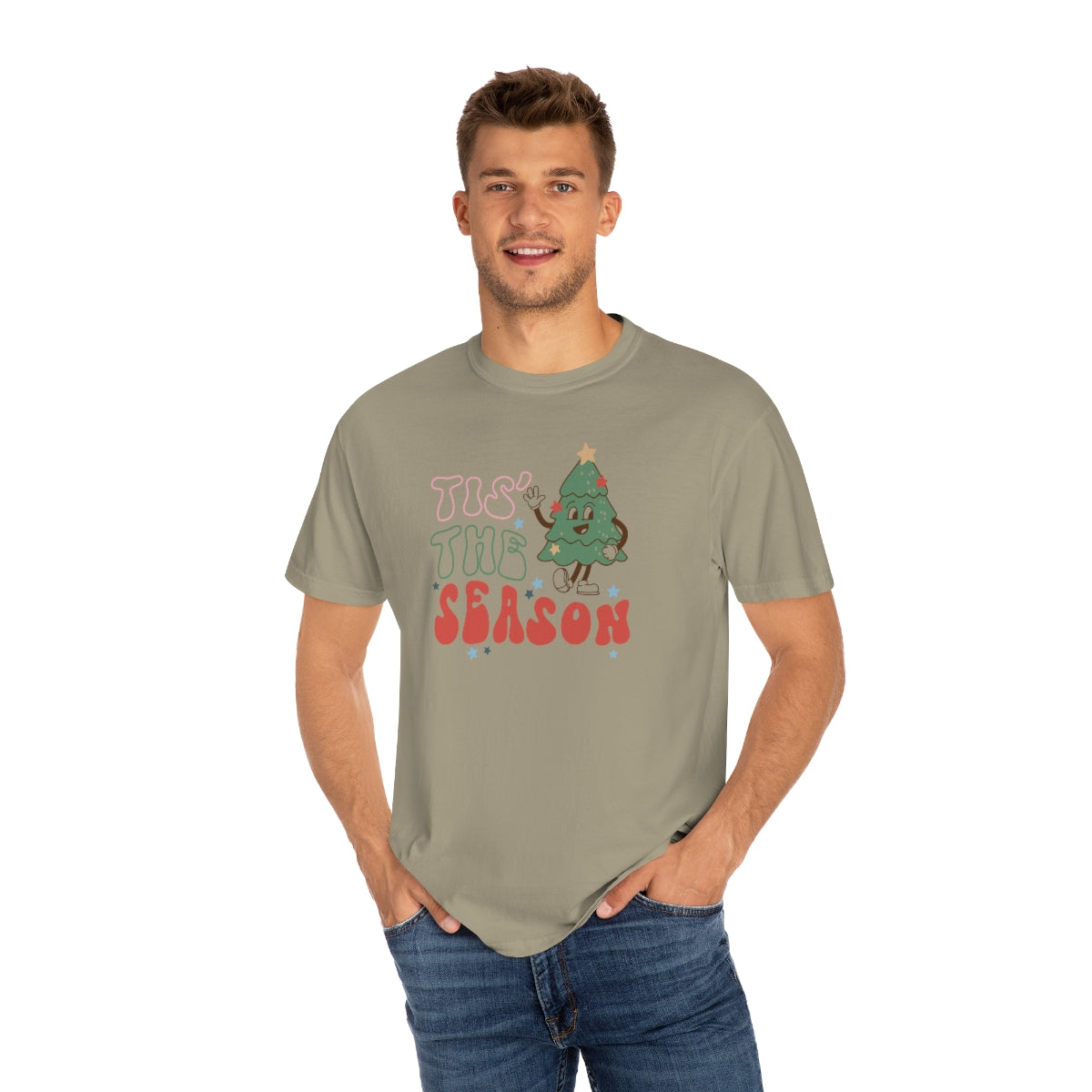 Tis the Season Christmas Unisex Garment-Dyed Comfort Colors PREMIUM T-shirt