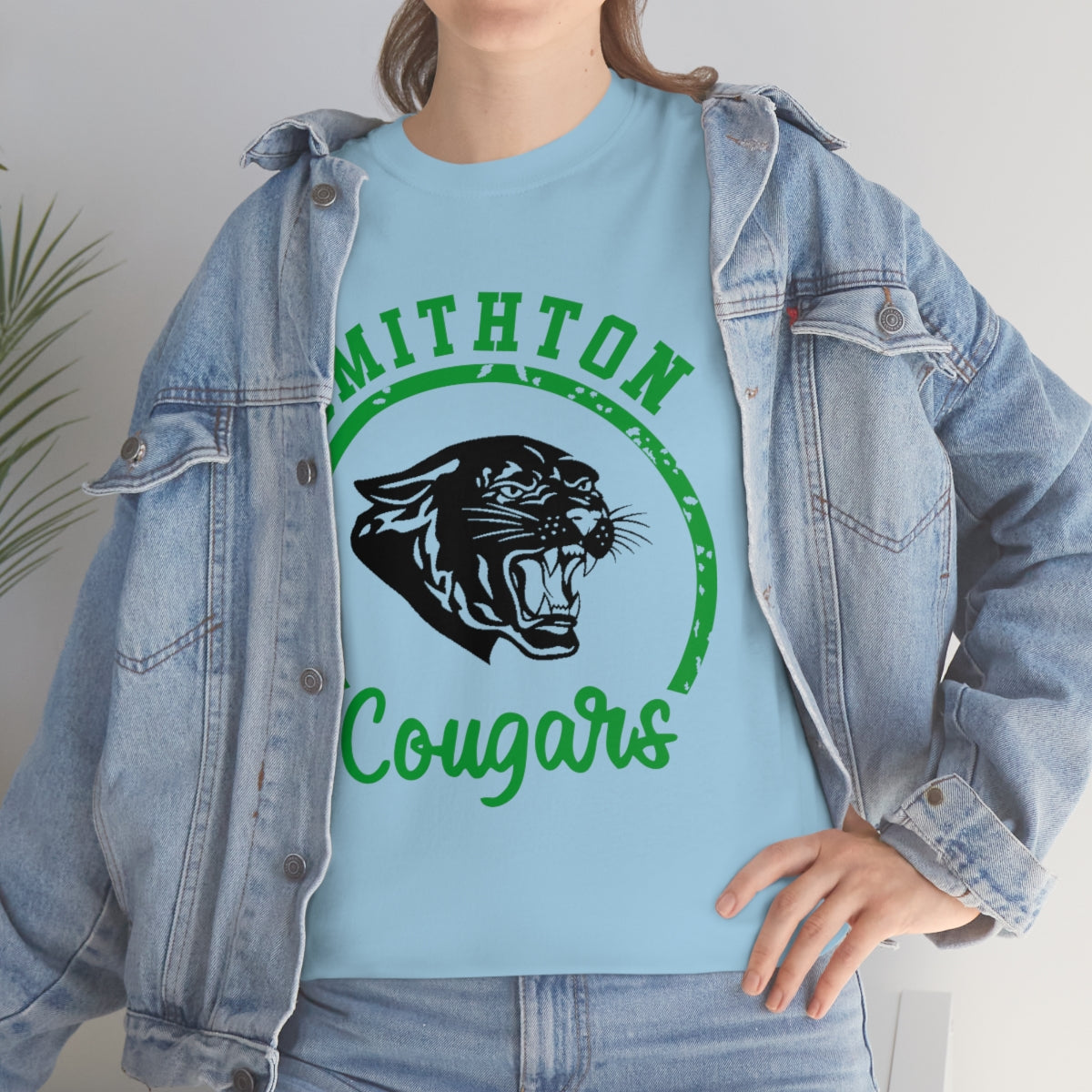 Smithton Cougars Unisex Heavy Cotton Tee