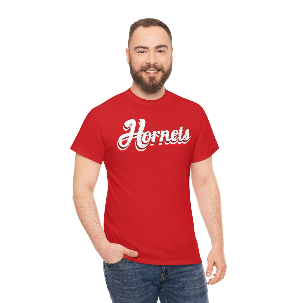 Hornet 3-D Unisex Heavy Cotton Tee