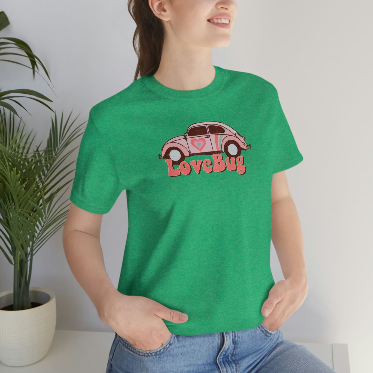 "Love Bug"  Unisex Jersey Short Sleeve Tee