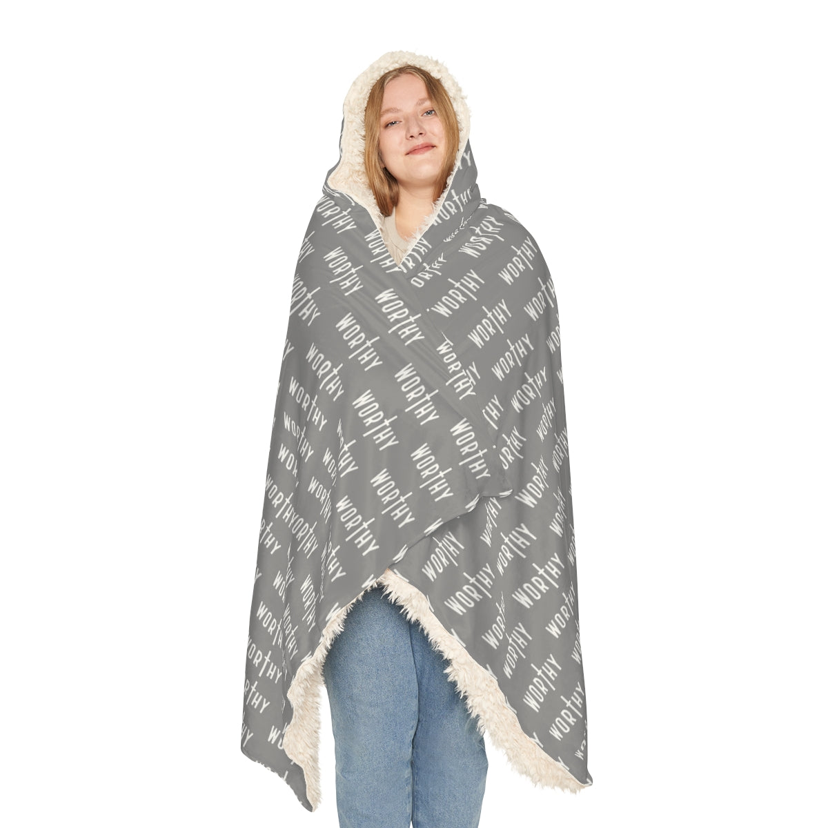 Gray Worthy Snuggle Blanket