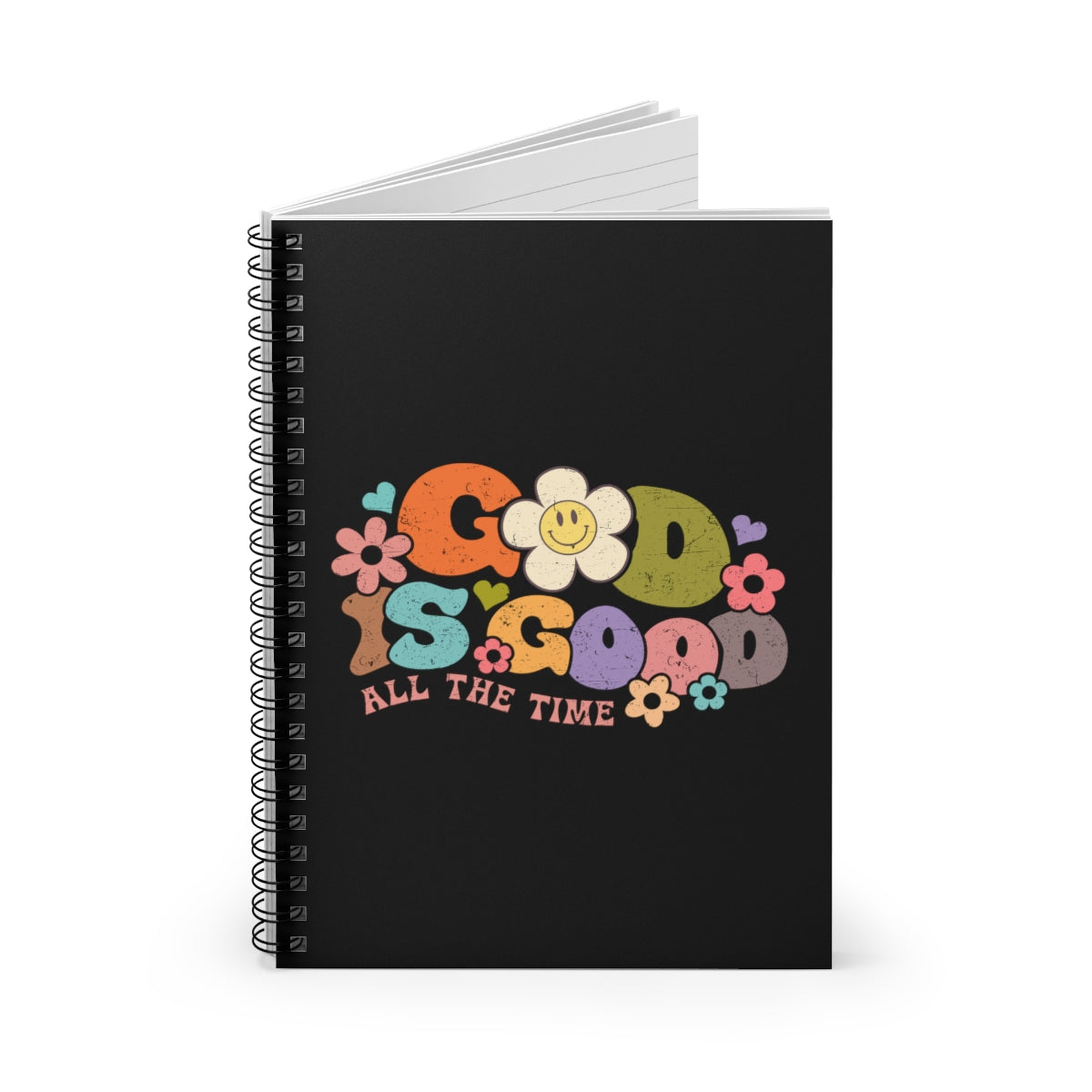 God is Good All the Time Spiral Notebook - Ruled Line