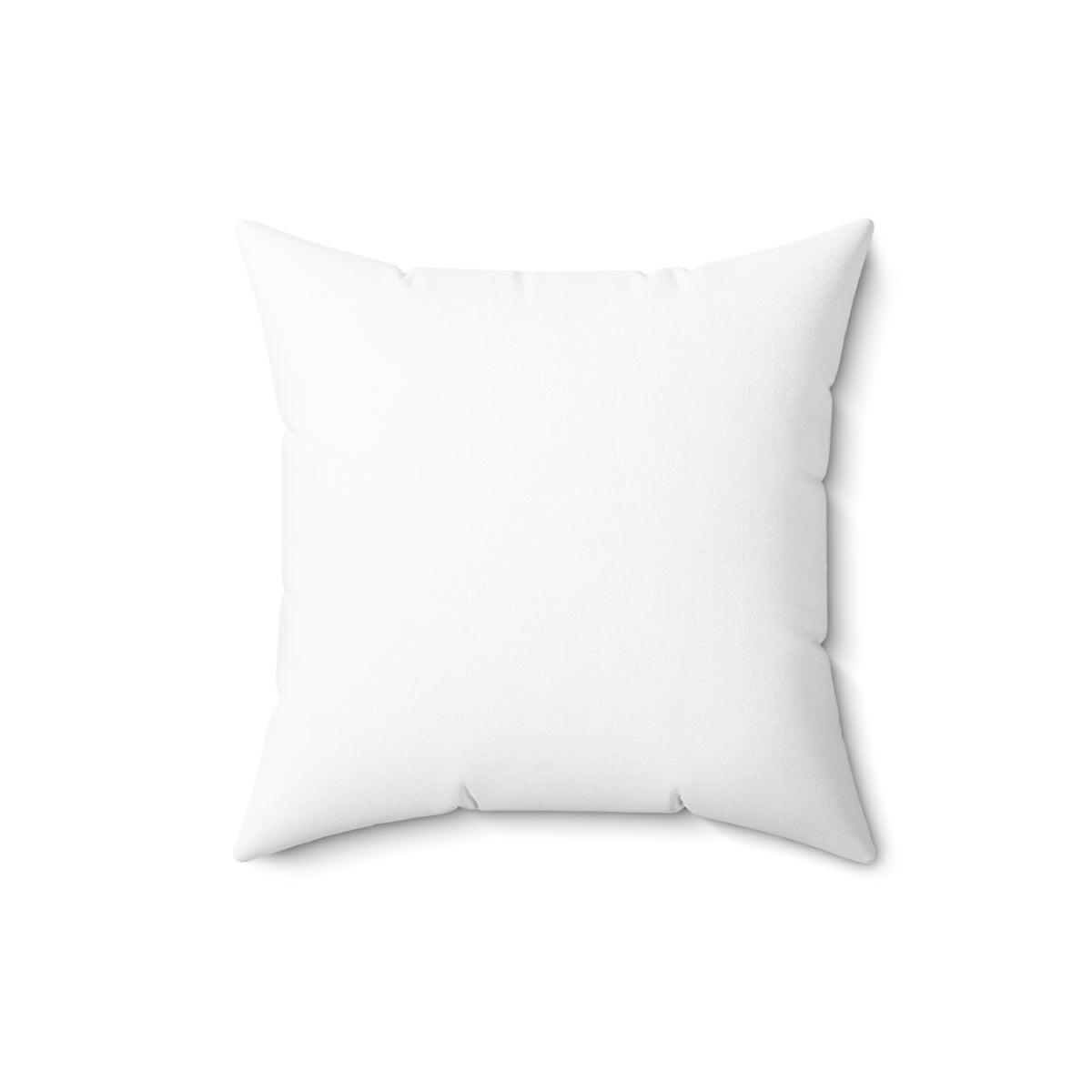 White Howdy Pumpkin Fall Halloween Spun Polyester Square Pillow