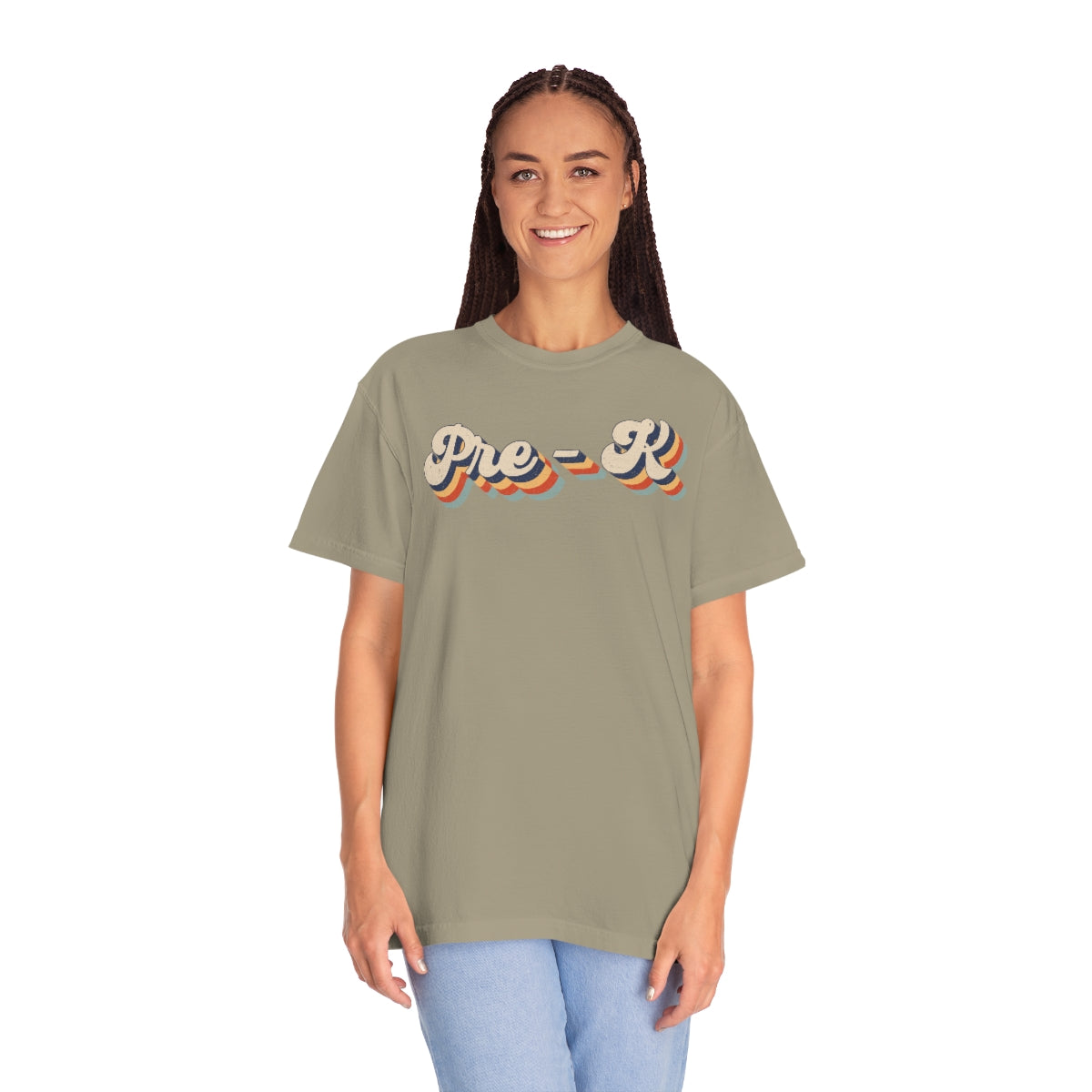 Retro Pre-K Unisex Garment-Dyed Comfort Colors PREMIUM T-shirt