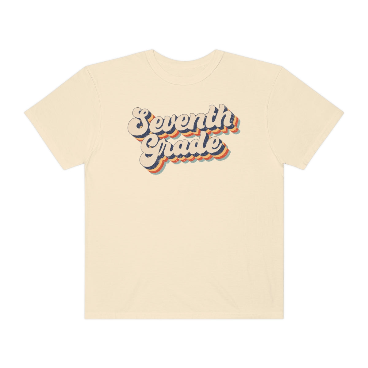 Retro Seventh Grade Unisex Garment-Dyed Comfort Colors PREMIUM T-shirt