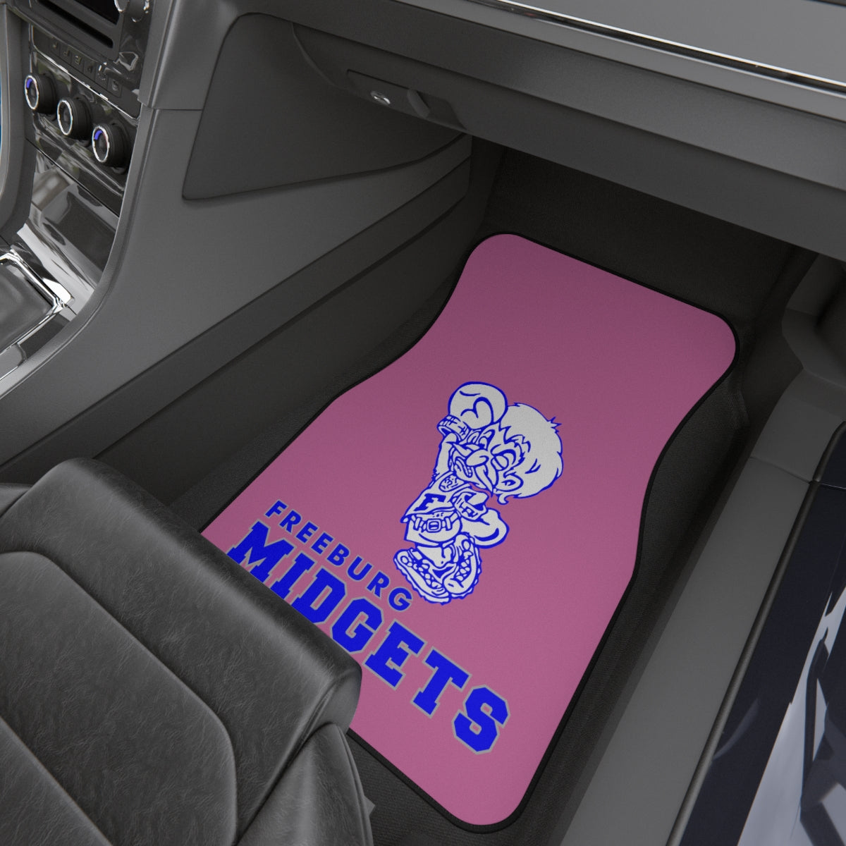 Pink Freeburg Midgets Car Mats (SET of 2)