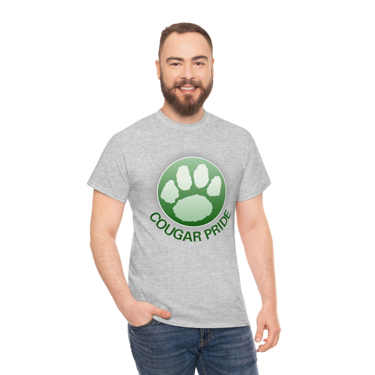 Smithton Cougar Pride Unisex Heavy Cotton Tee