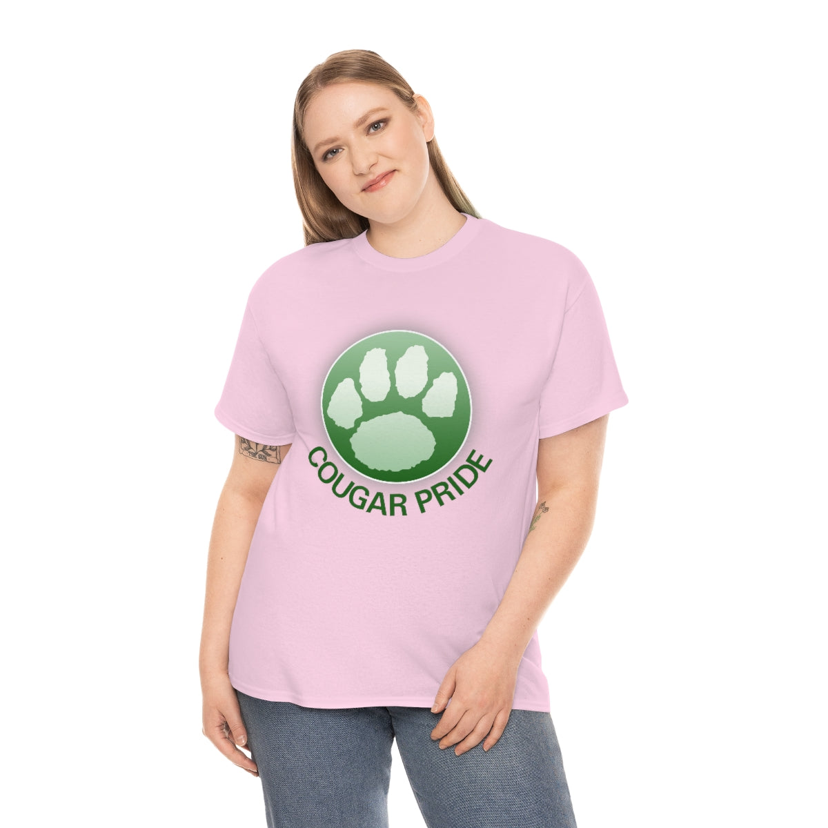 Smithton Cougar Pride Unisex Heavy Cotton Tee