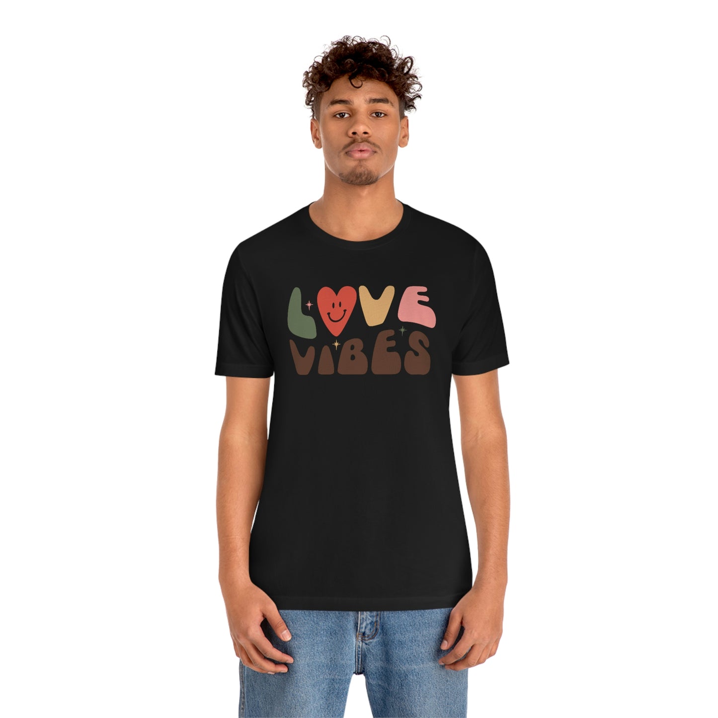 "Love Vibes"  Unisex Jersey Short Sleeve Tee