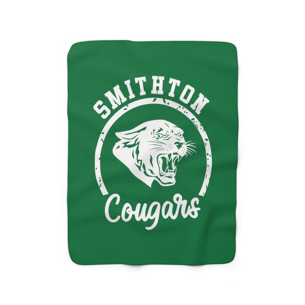 Smithton Cougars Sherpa Fleece Blanket