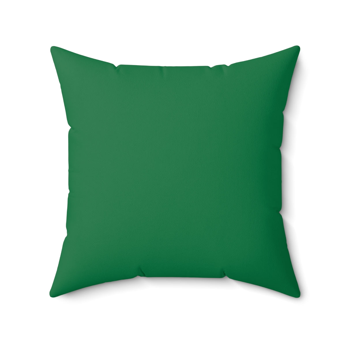 Green Smithton Cougars Spun Polyester Square Pillow