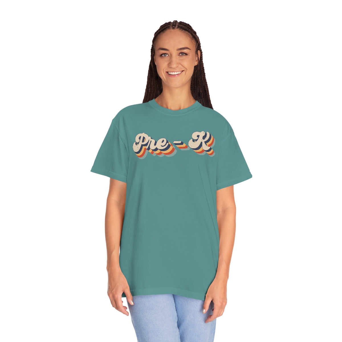 Retro Pre-K Unisex Garment-Dyed Comfort Colors PREMIUM T-shirt