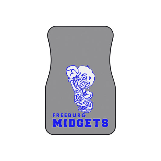 Gray Freeburg Midgets Car Mats (SET of 2)