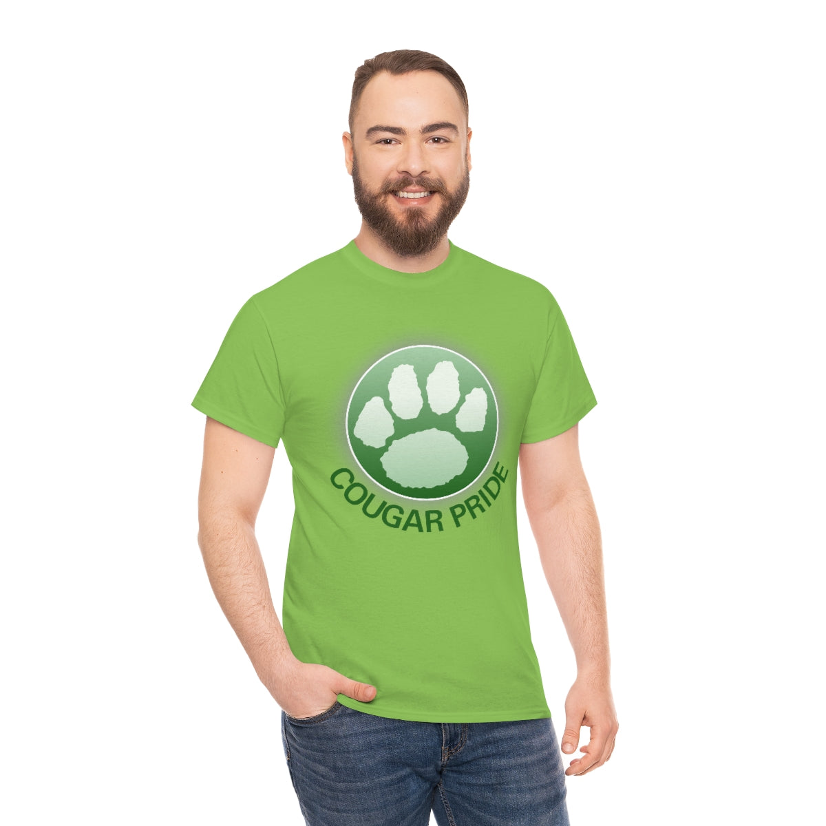 Smithton Cougar Pride Unisex Heavy Cotton Tee