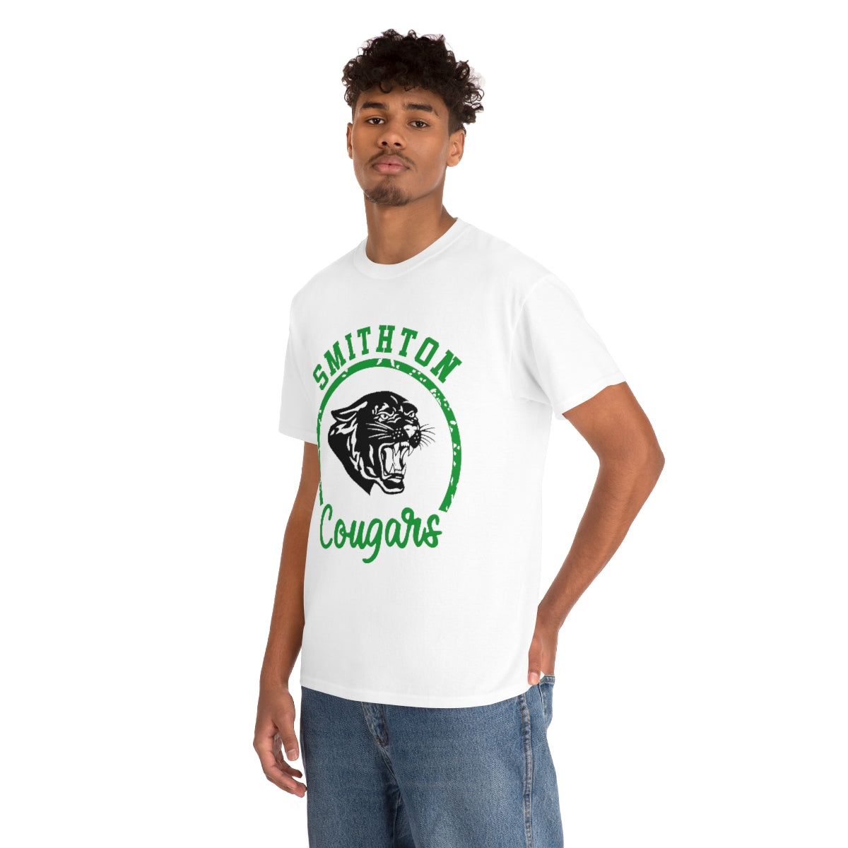 Smithton Cougars Unisex Heavy Cotton Tee