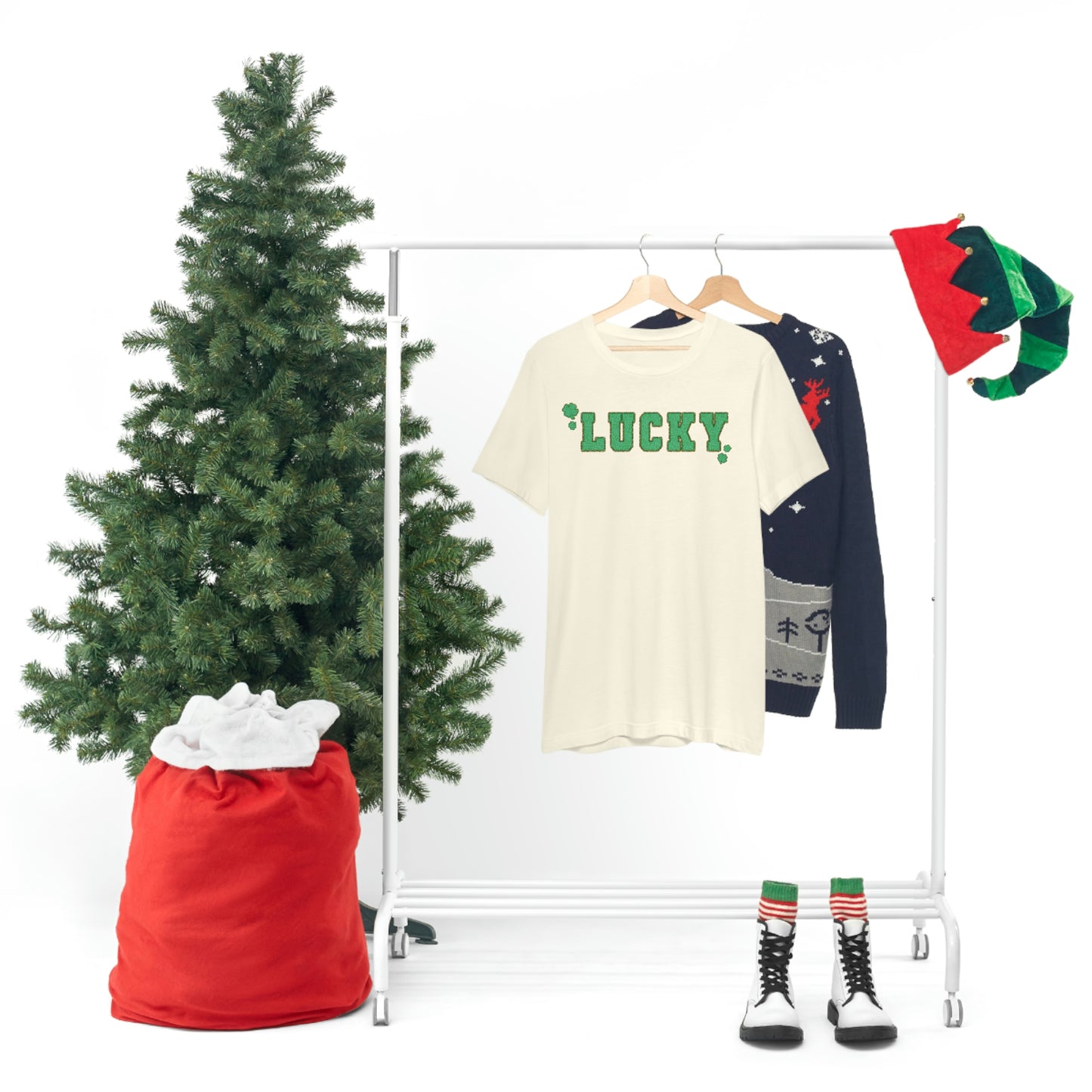 St. Patrick's Day "Lucky" Unisex Jersey Short Sleeve Tee