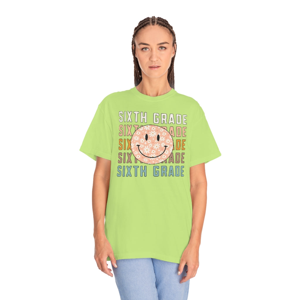 Sixth Grade Unisex Garment-Dyed PREMIUM T-shirt