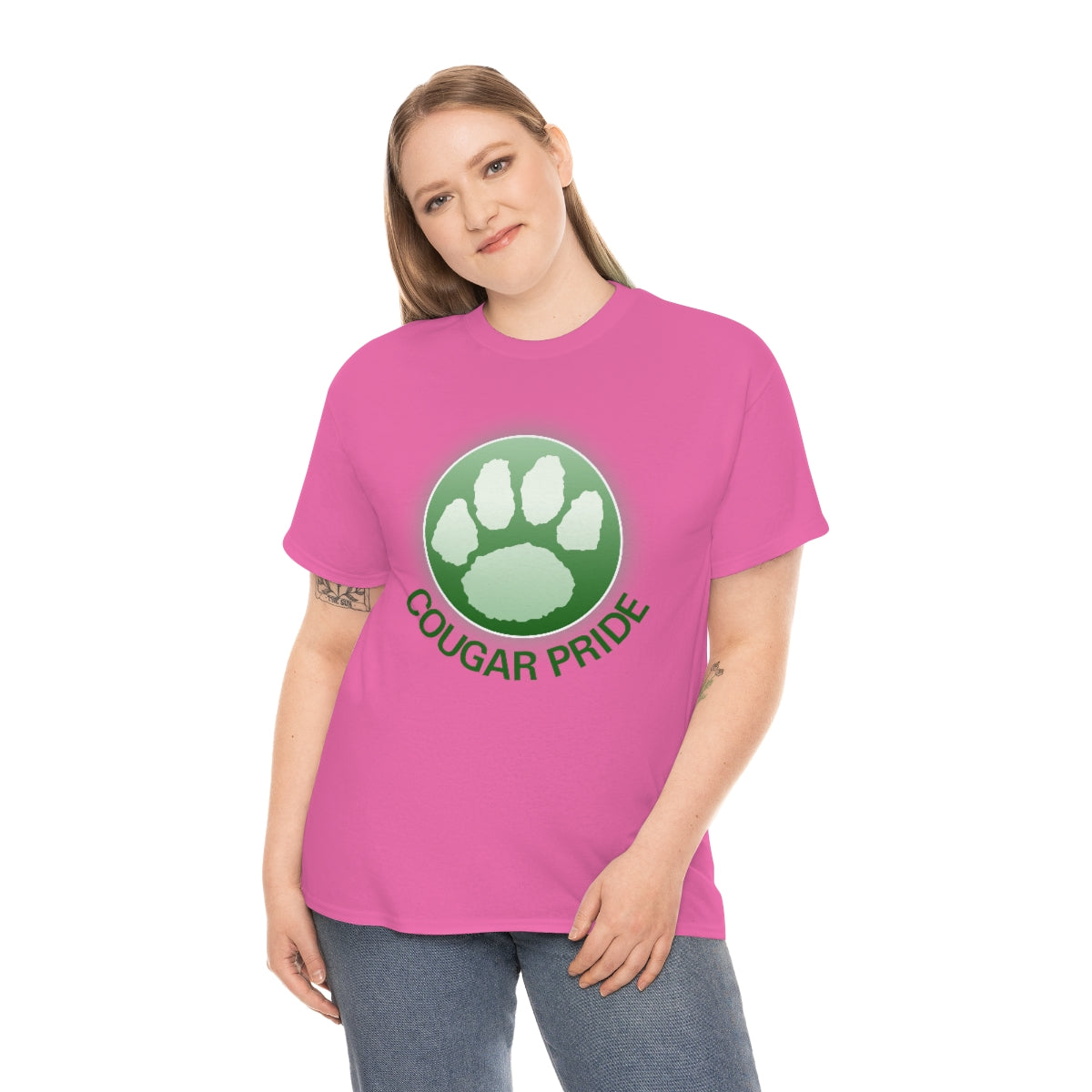 Smithton Cougar Pride Unisex Heavy Cotton Tee