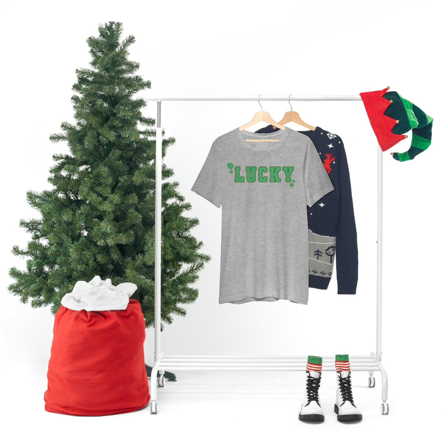 St. Patrick's Day "Lucky" Unisex Jersey Short Sleeve Tee