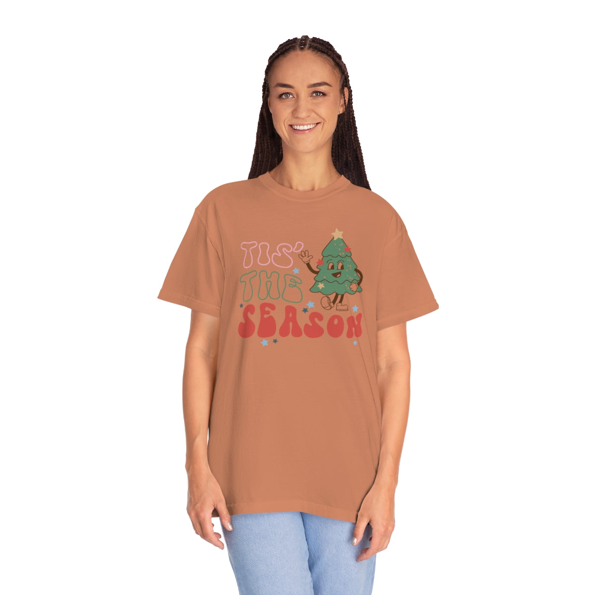 Tis the Season Christmas Unisex Garment-Dyed Comfort Colors PREMIUM T-shirt