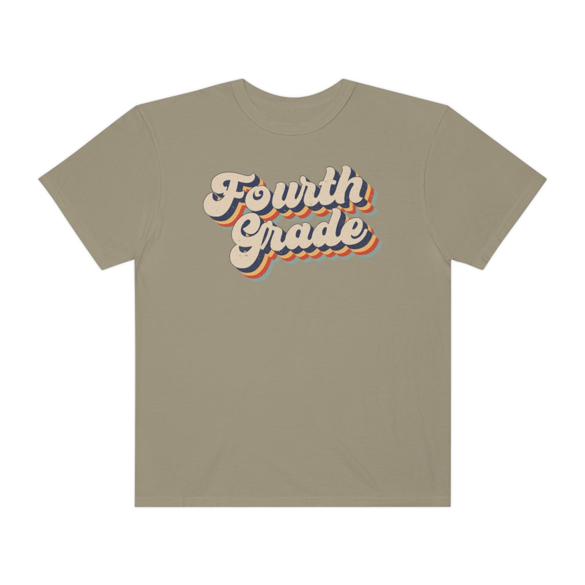 Retro Fourth Grade Unisex Garment-Dyed Comfort Colors PREMIUM T-shirt