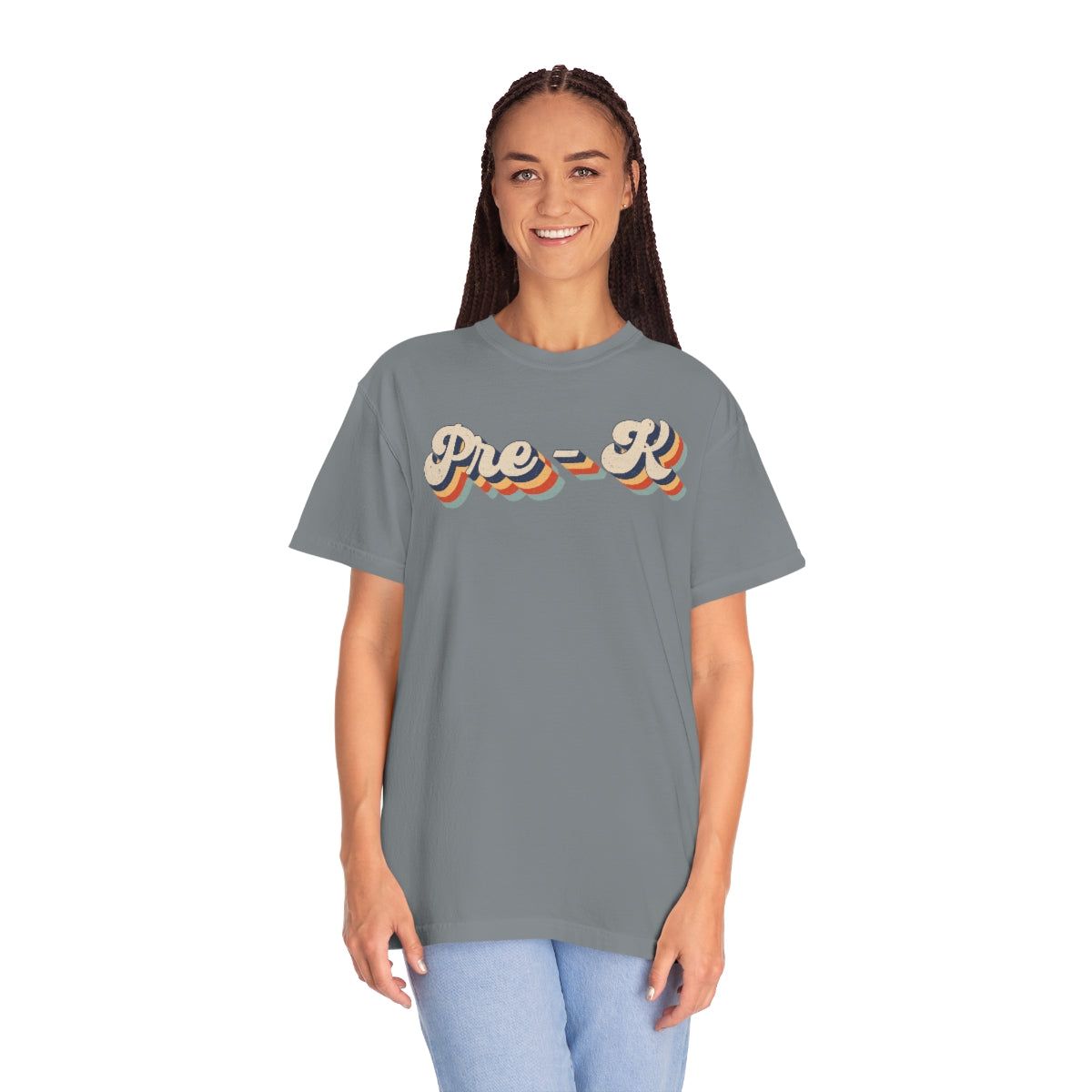 Retro Pre-K Unisex Garment-Dyed Comfort Colors PREMIUM T-shirt