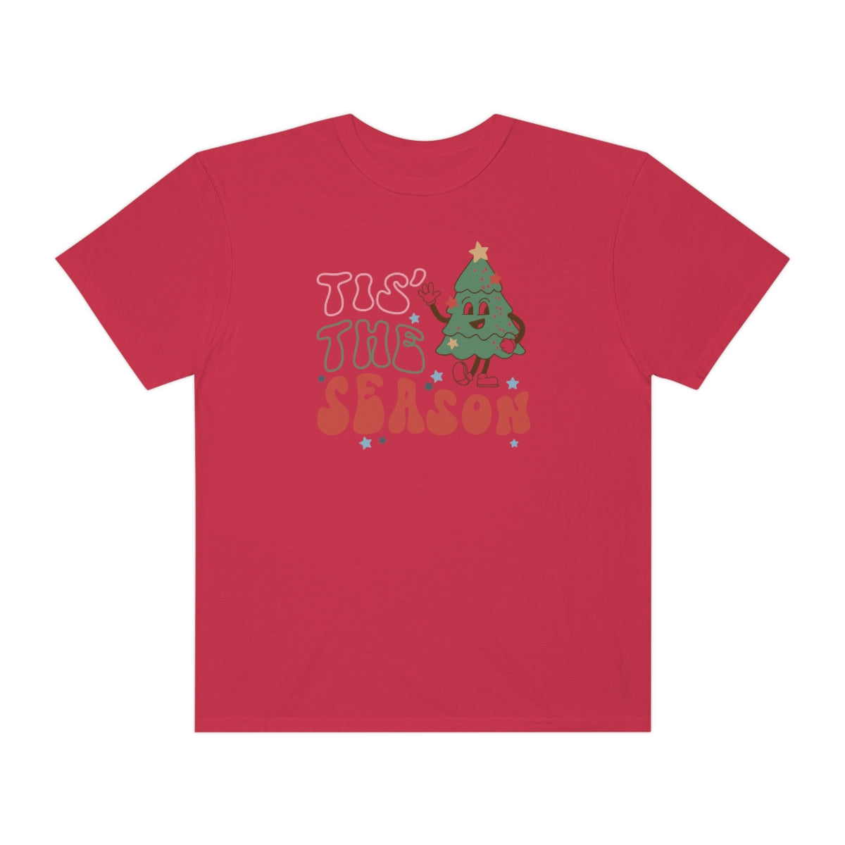 Tis the Season Christmas Unisex Garment-Dyed Comfort Colors PREMIUM T-shirt