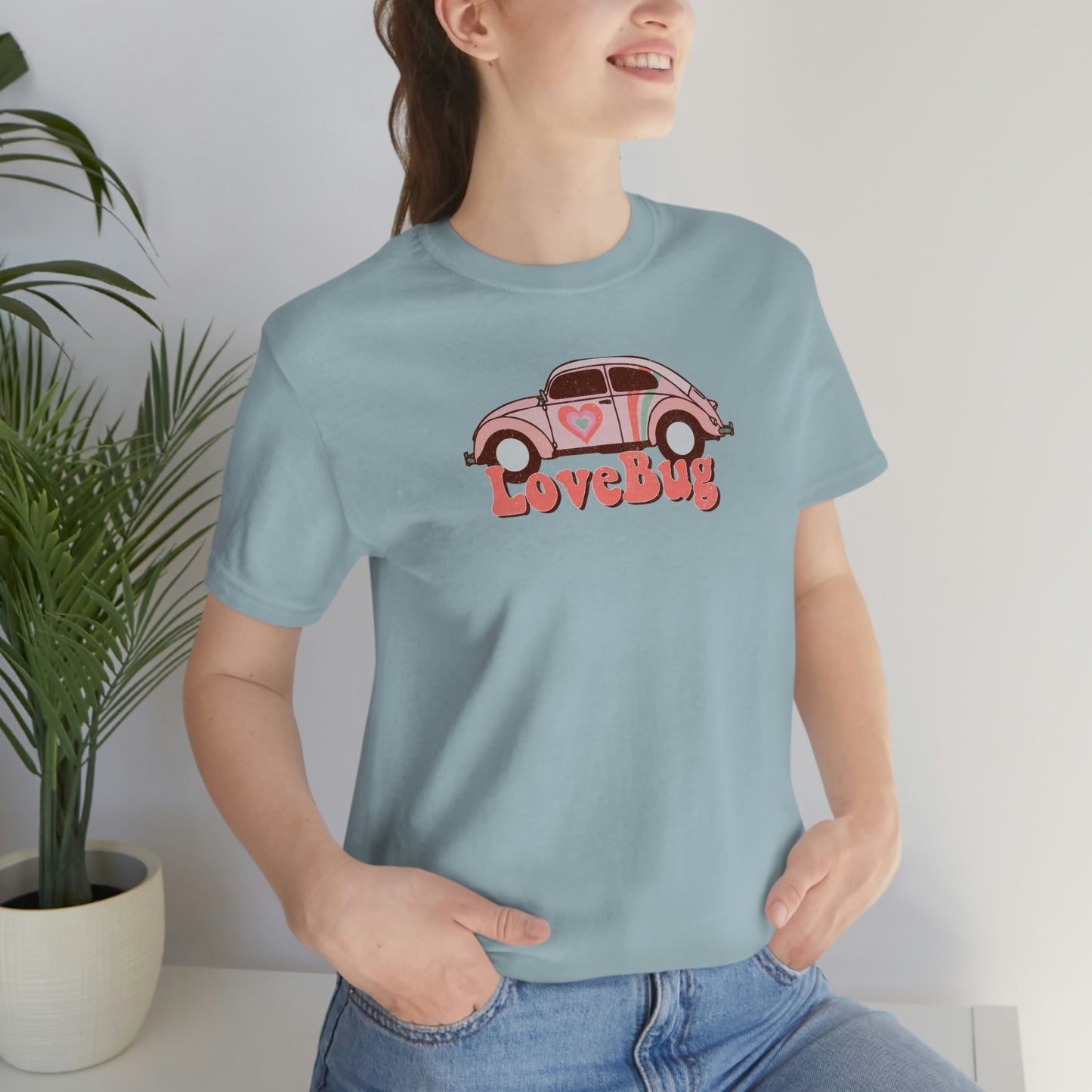 "Love Bug"  Unisex Jersey Short Sleeve Tee