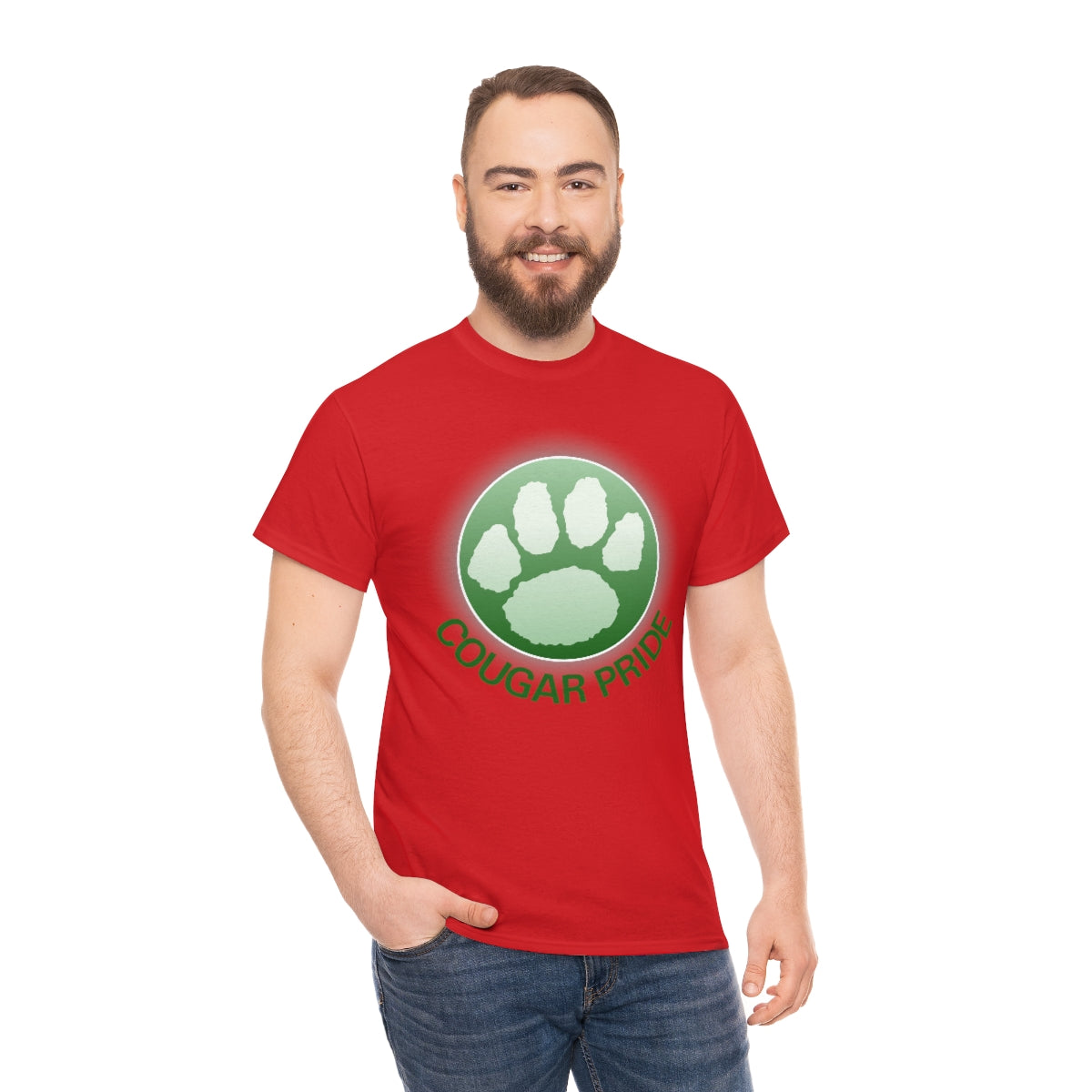 Smithton Cougar Pride Unisex Heavy Cotton Tee