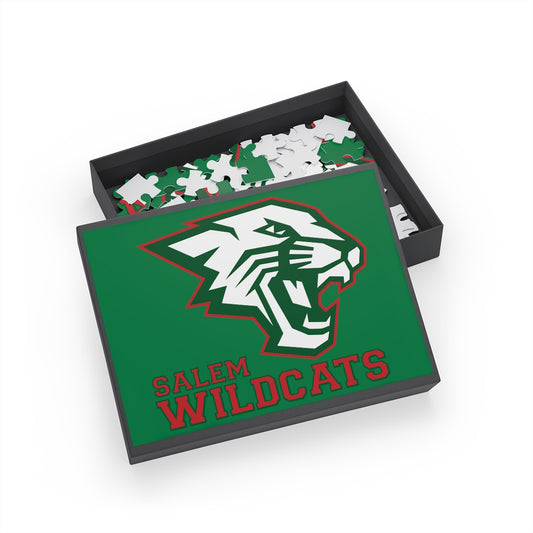 Salem Wildcats - Green Puzzle (96, 252, 500, 1000-Piece)